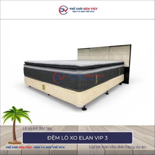 Đệm lò xo Elan Vip 3